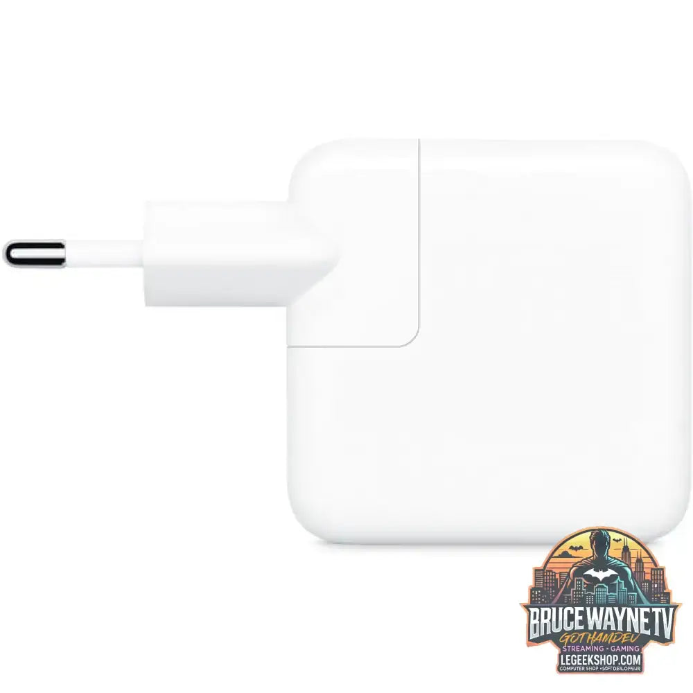 Apple Dual USB-C Power Adapter MW2K3ZM/A, 35 Watt, Ladegerät weiß, 2x USB-C, ohne Kabel - Apple - vue 2