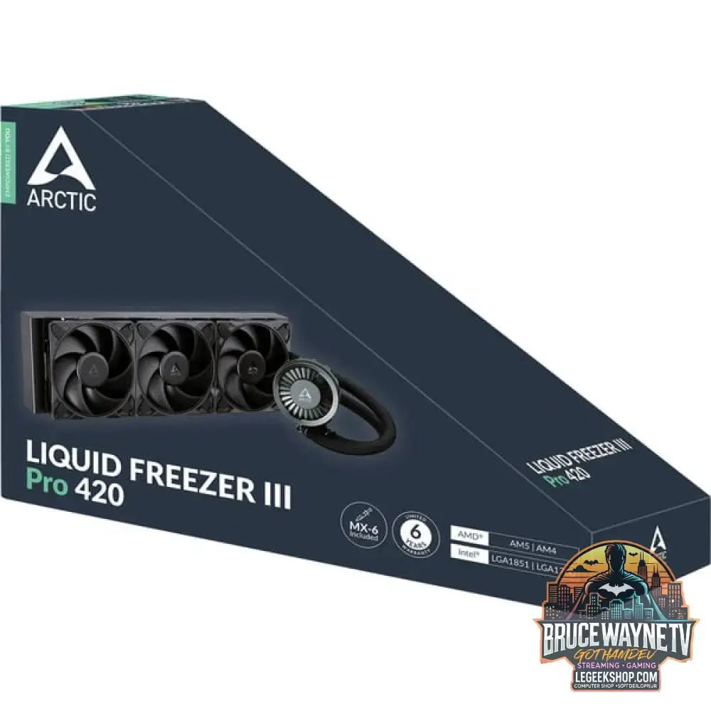 ARCTIC Liquid Freezer III Pro 420, Wasserkühlung schwarz - ARCTIC - vue 6