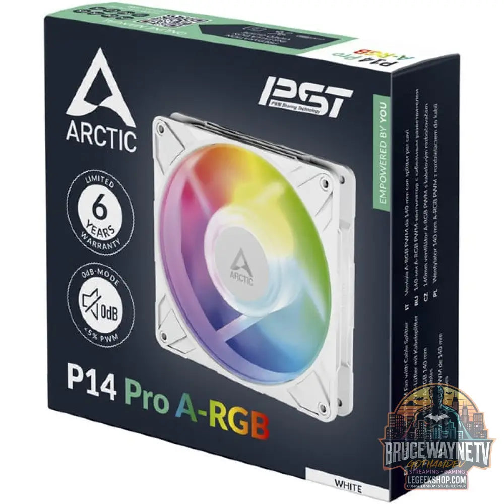 ARCTIC P14 Pro A-RGB, Gehäuselüfter - ARCTIC - vue 7