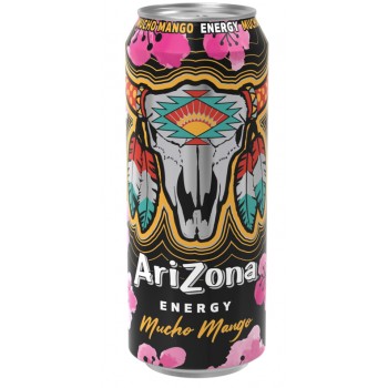 Arizona Energy Drink Mucho Mango 500 ml x 12