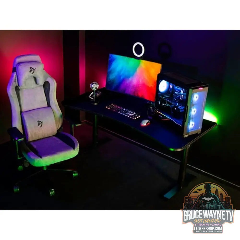 Arozzi Arena Gaming-Tisch, Pure Black - Arozzi - vue 11