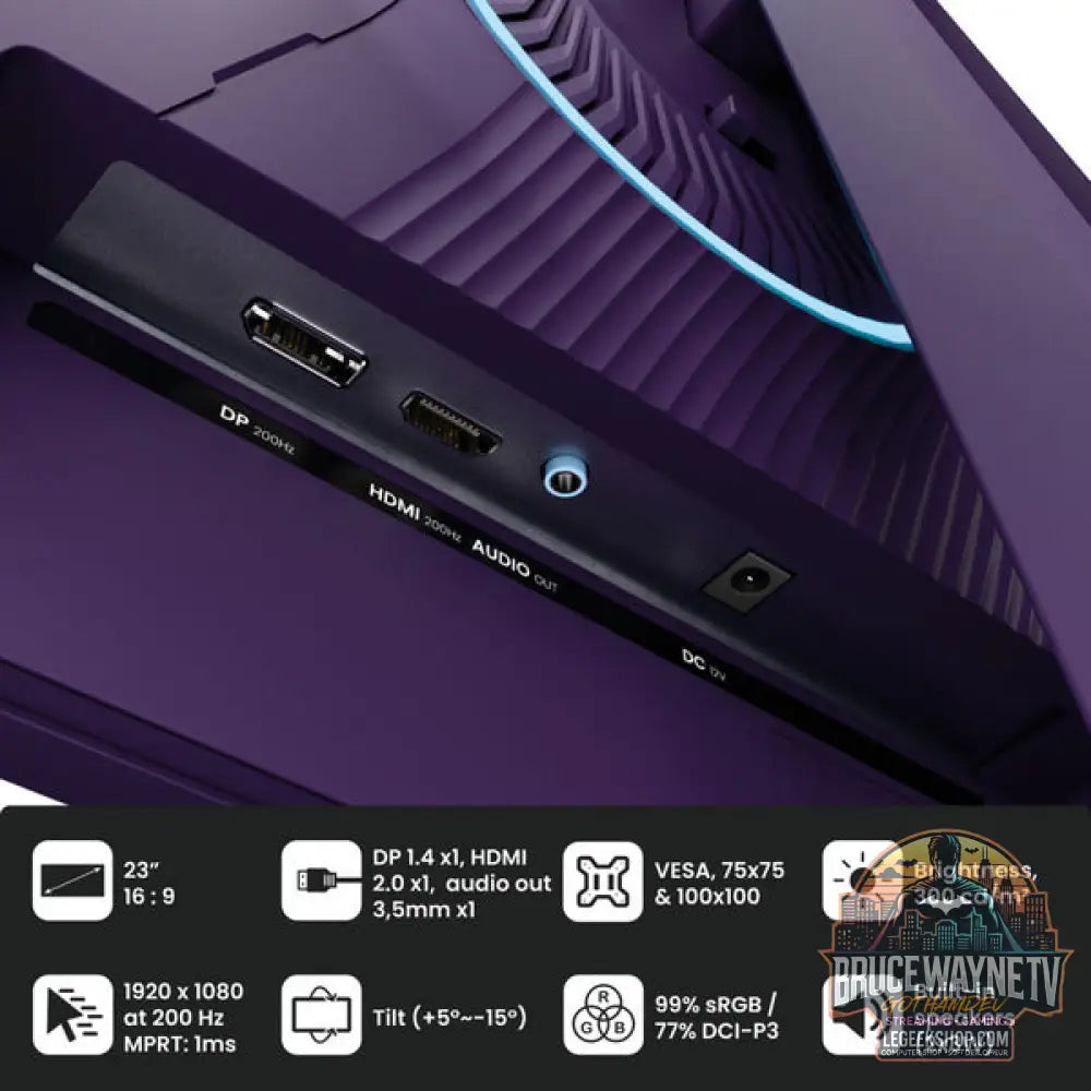 Arozzi Nova 24T1K200 23,8" Full HD IPS 200 Hz - Arozzi - vue 4