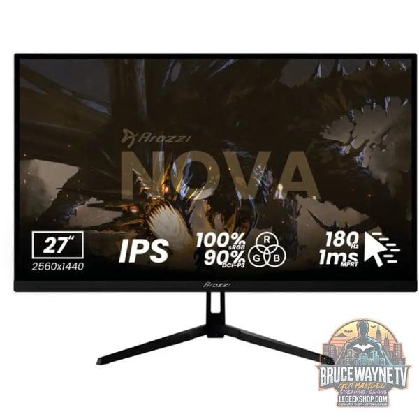 Arozzi Nova 27T2K180 27" QHD/WQHD IPS 180 Hz - Arozzi