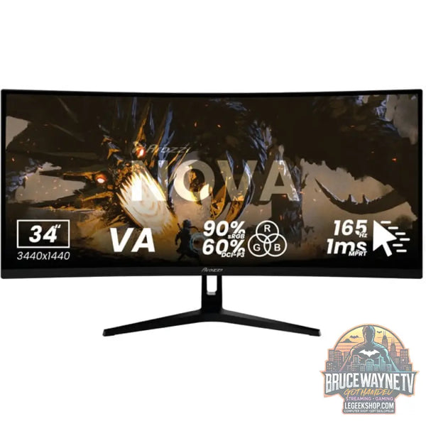 Arozzi Nova 34T2K165 34" QHD/WQHD VA 165 Hz - Arozzi