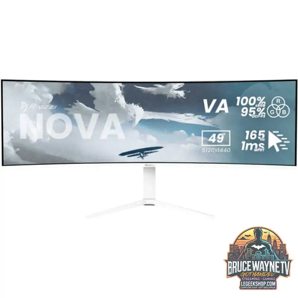 Arozzi Nova 49TUW165 49" QHD/WQHD VA 165 Hz - Arozzi