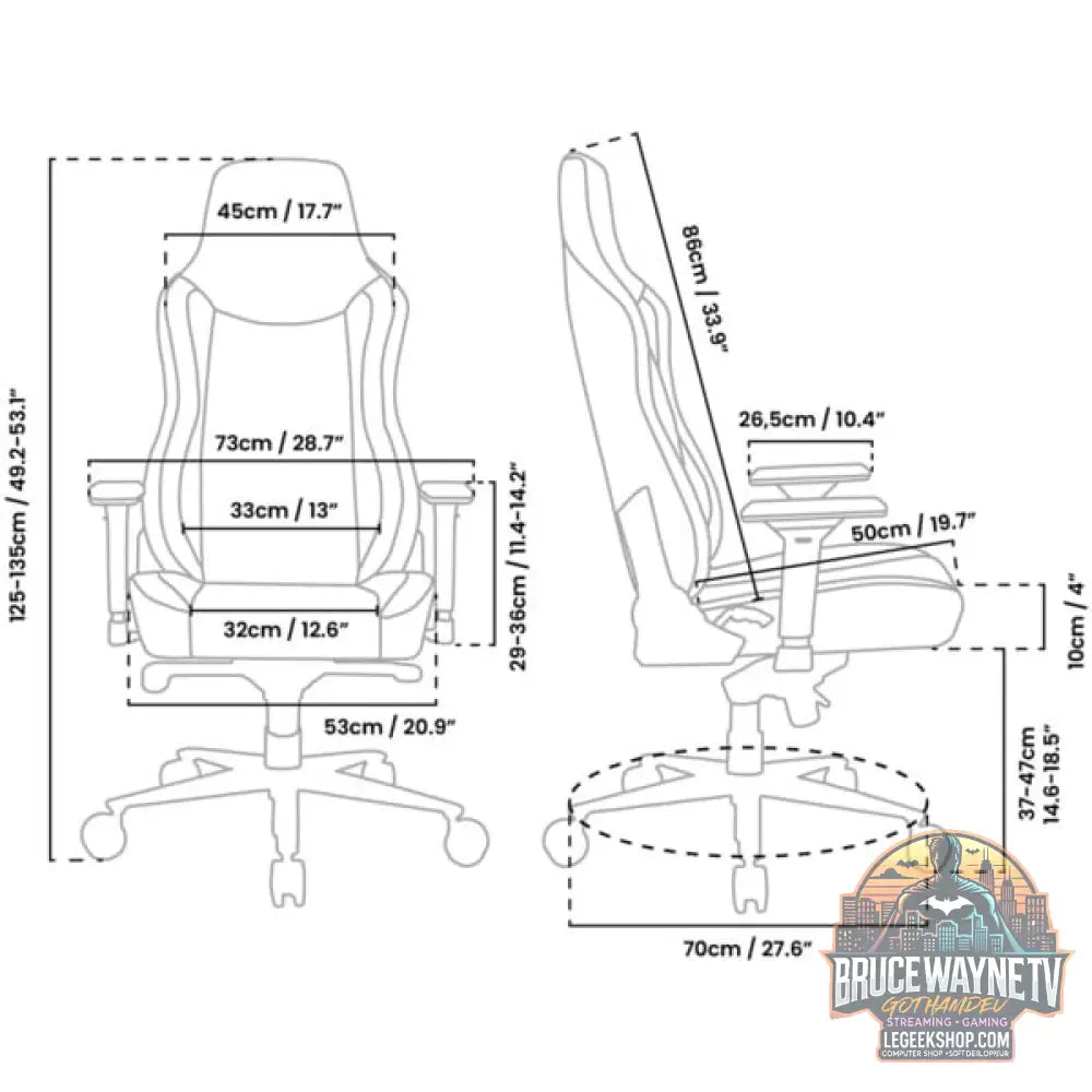 Arozzi Vernazza SoftPU, chaise gaming - Arozzi - vue 7