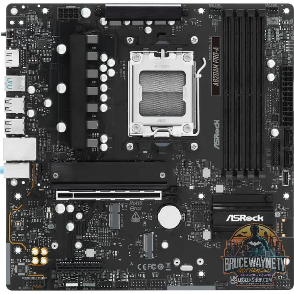 ASRock A620AM PRO-A, carte mère - ASRock - vue 3