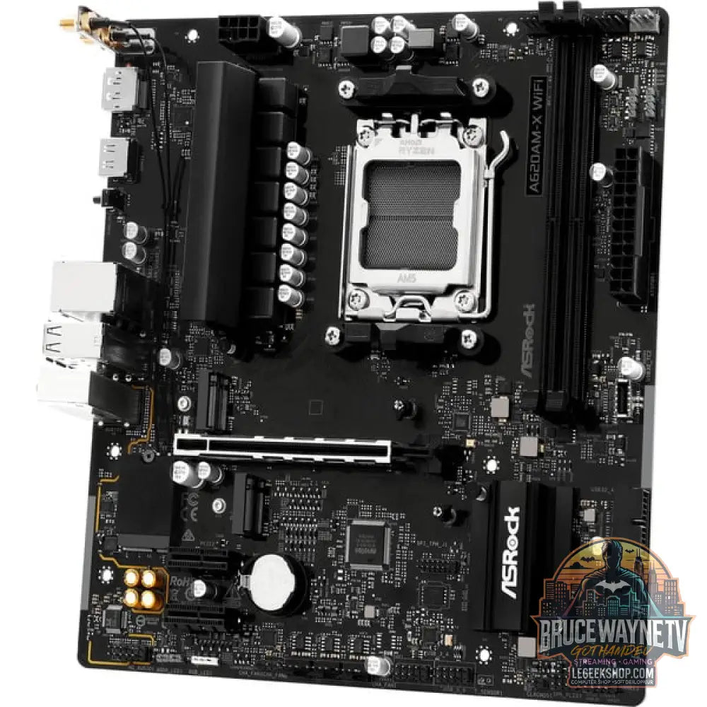 ASRock A620AM-X WIFI, carte mère - ASRock - vue 4