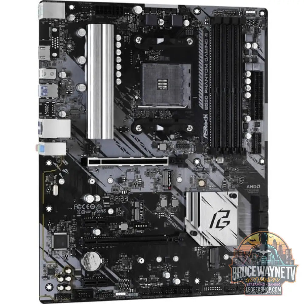 ASRock B550 Phantom Gaming 4, carte mère - ASRock - vue 2
