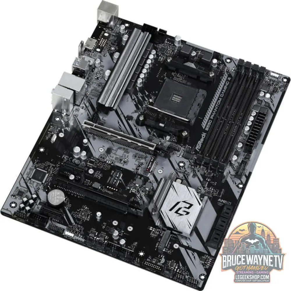 ASRock B550 Phantom Gaming 4, carte mère - ASRock - vue 4