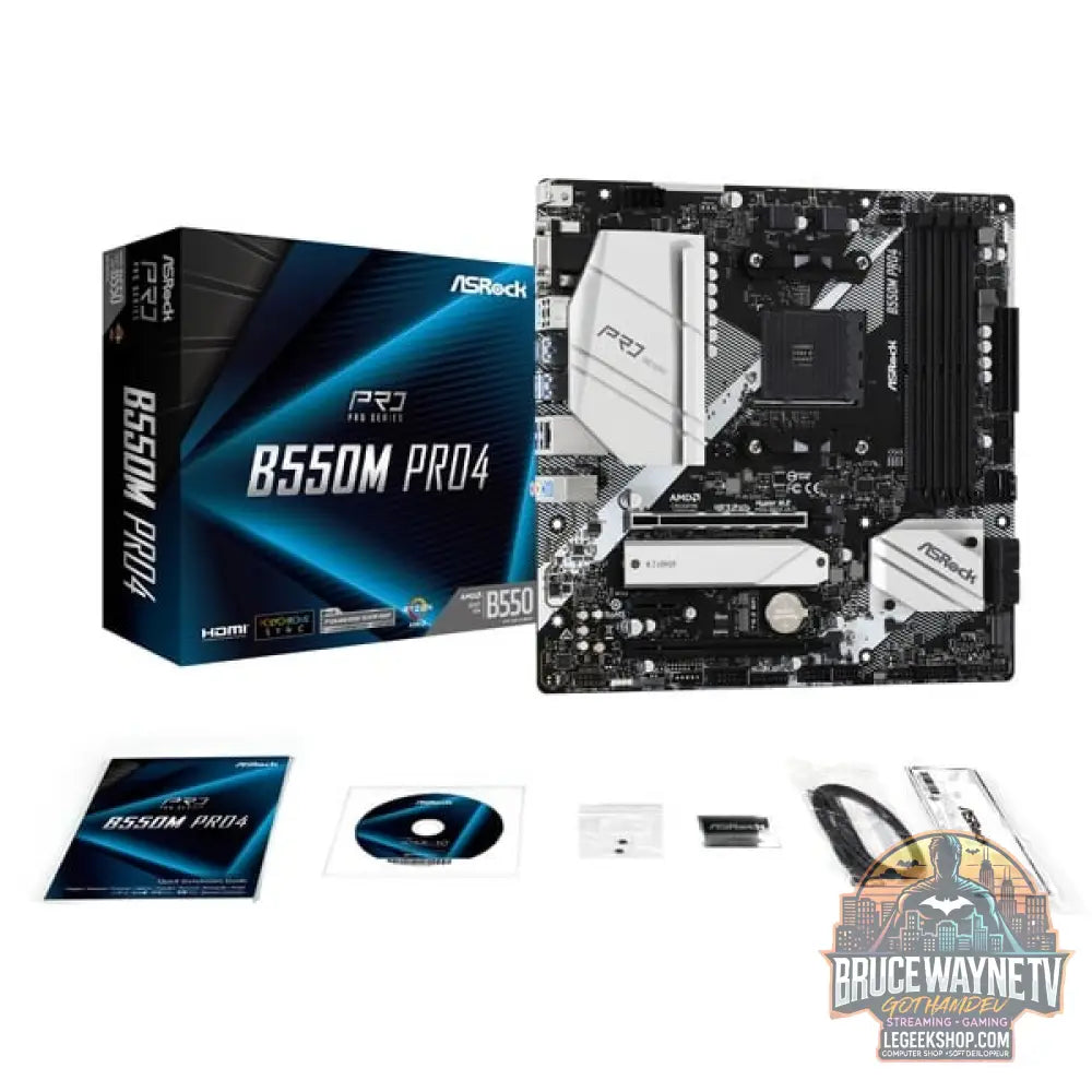 ASRock B550M Pro4, carte mère - ASRock - vue 7