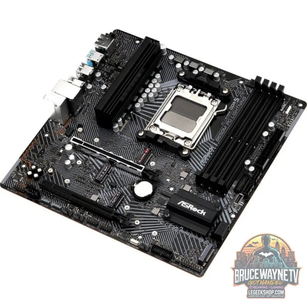 ASRock B650M PG LIGHTNING, carte mère - ASRock - vue 4