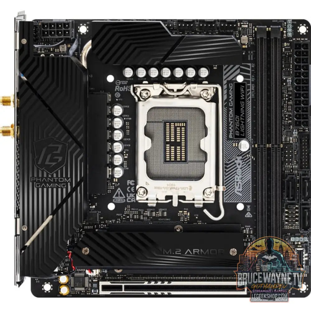 ASRock B760I LIGHTNING WiFi, carte mère - ASRock - vue 3