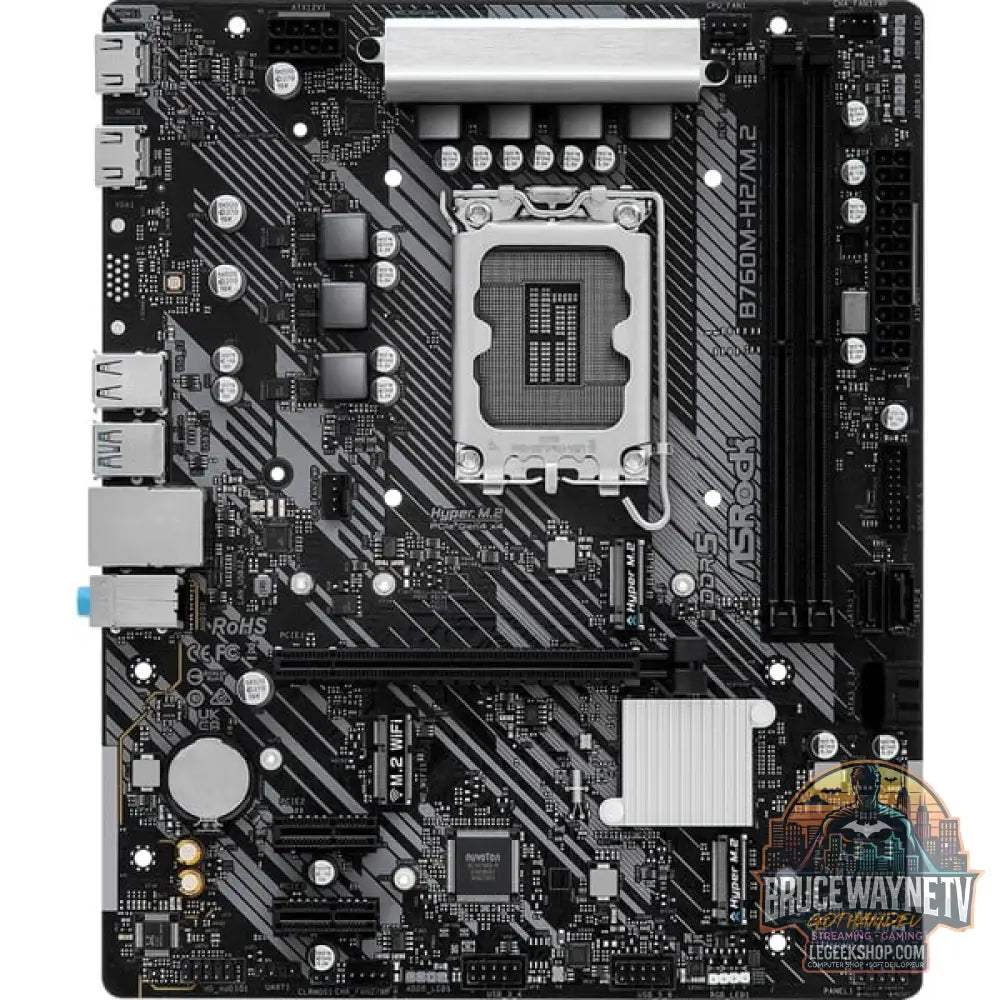 ASRock B760M-H2/M.2, carte mère - ASRock - vue 2