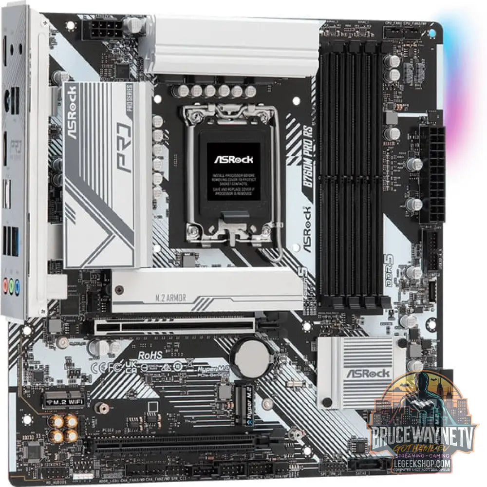 ASRock B760M Pro RS, carte mère - ASRock - vue 4