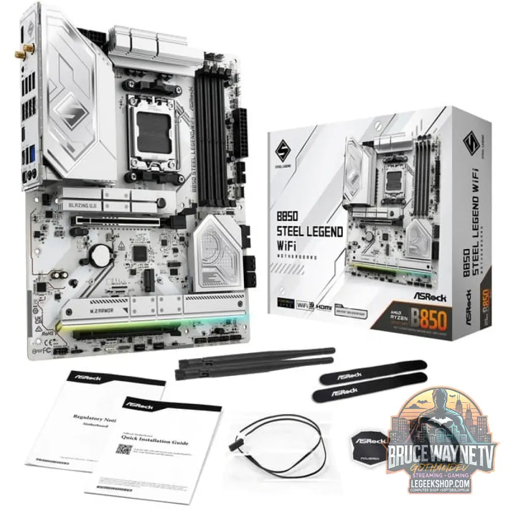 ASRock B850 Steel Legend WiFi, carte mère - ASRock - vue 8
