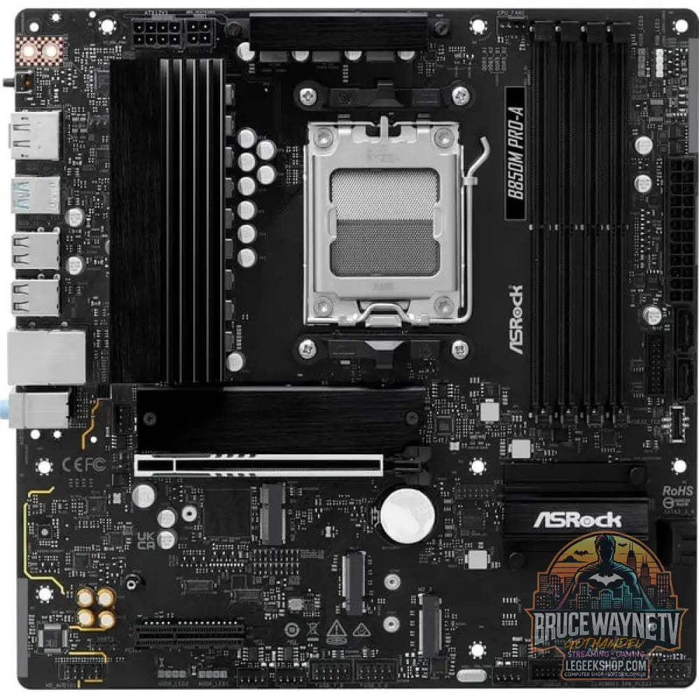 ASRock B850M Pro-A, carte mère - ASRock - vue 3