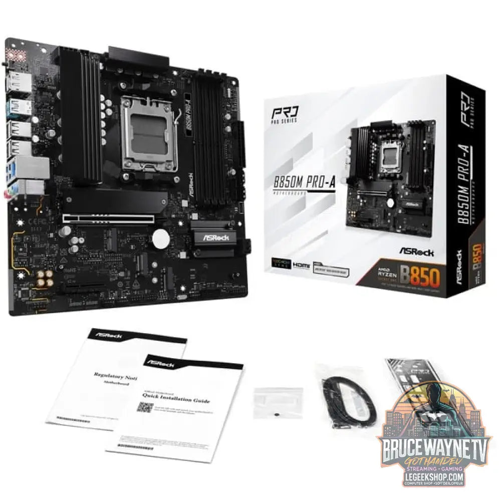 ASRock B850M Pro-A, carte mère - ASRock - vue 8