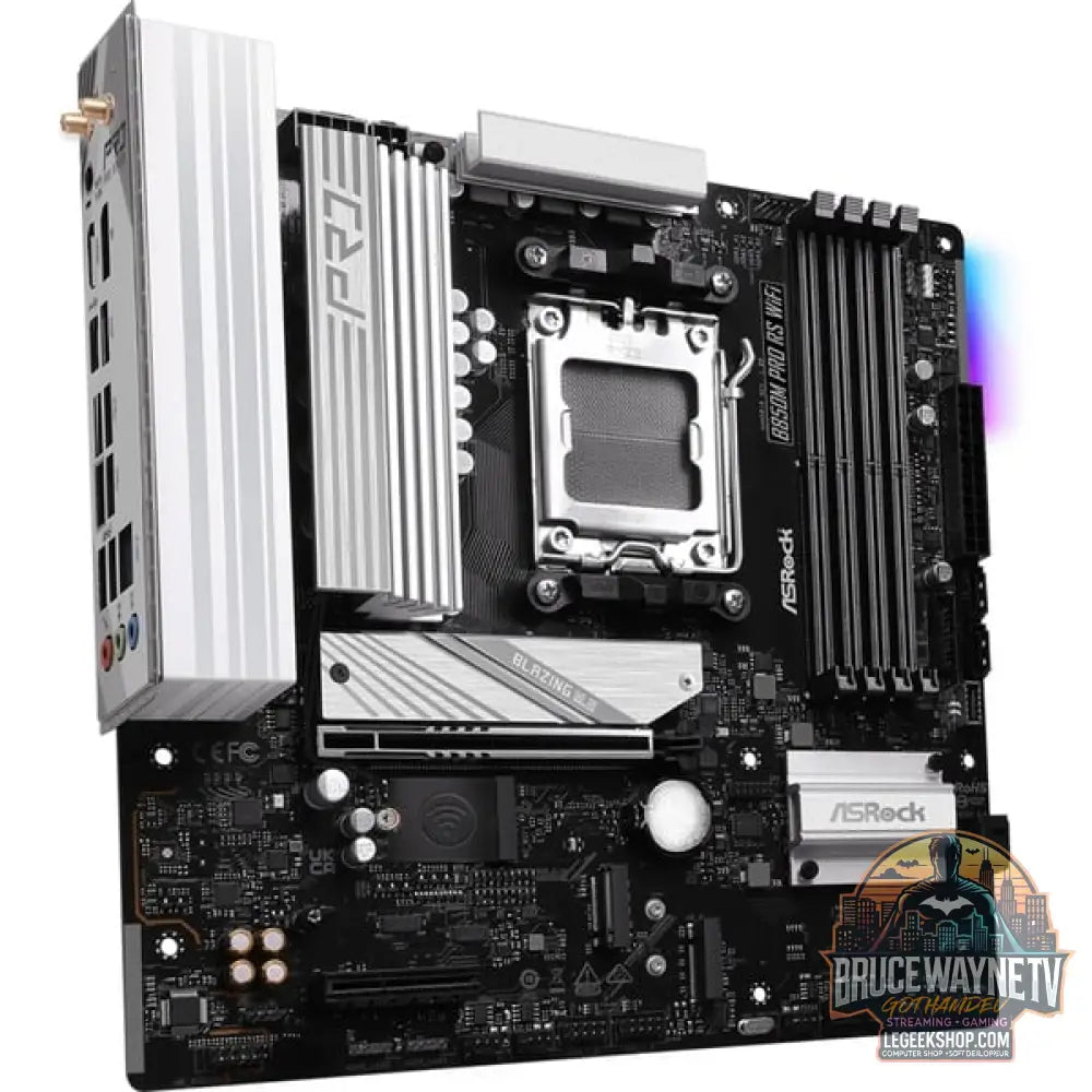 ASRock B850M Pro RS WiFi, carte mère - ASRock - vue 3