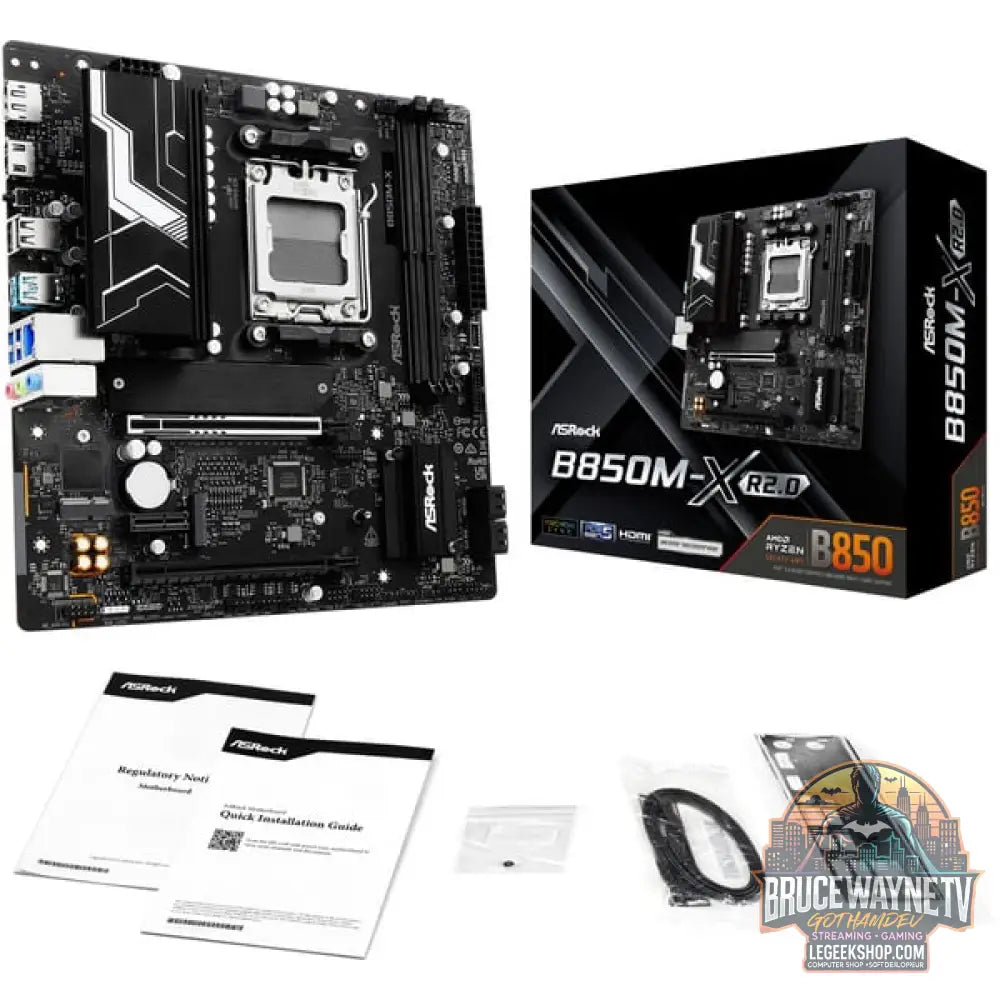 ASRock B850M-X R2.0, carte mère - ASRock - vue 7