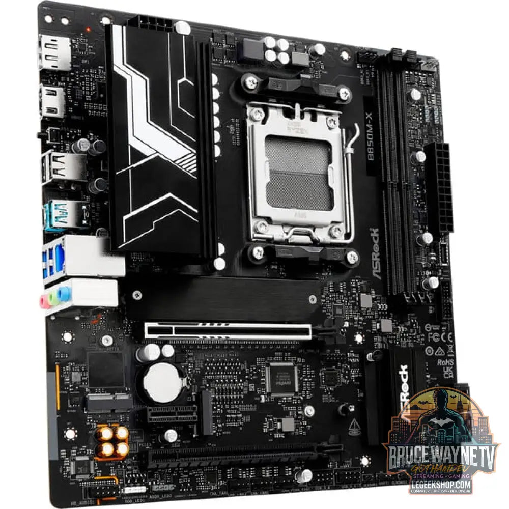 ASRock B850M-X R2.0, carte mère - ASRock - vue 3