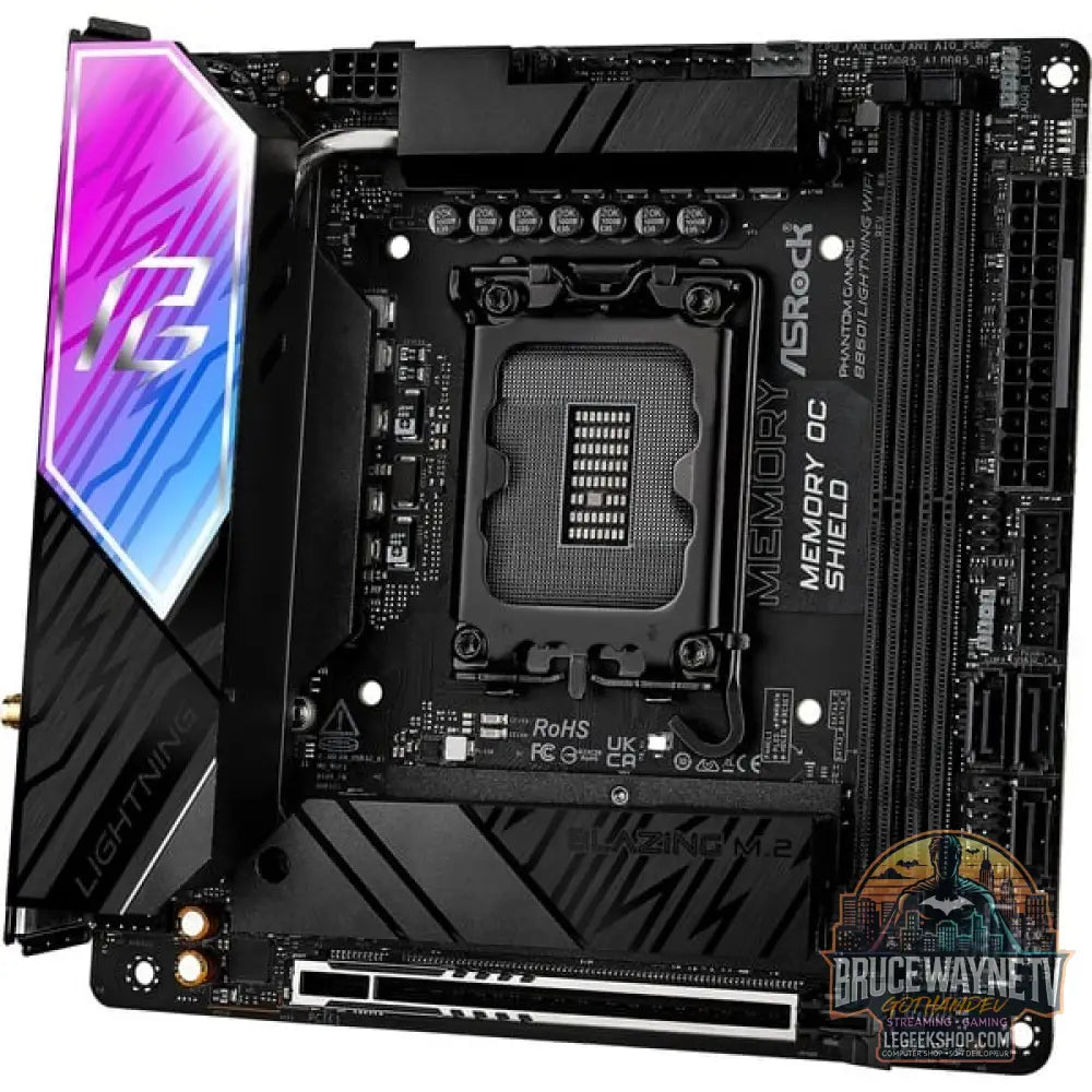 ASRock B860I Lightning WiFi, carte mère - ASRock - vue 6