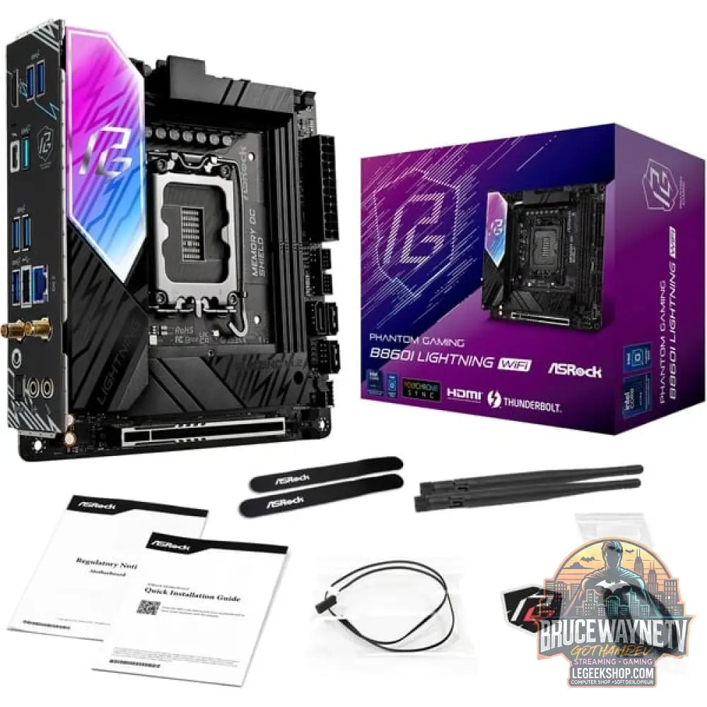 ASRock B860I Lightning WiFi, carte mère - ASRock - vue 8
