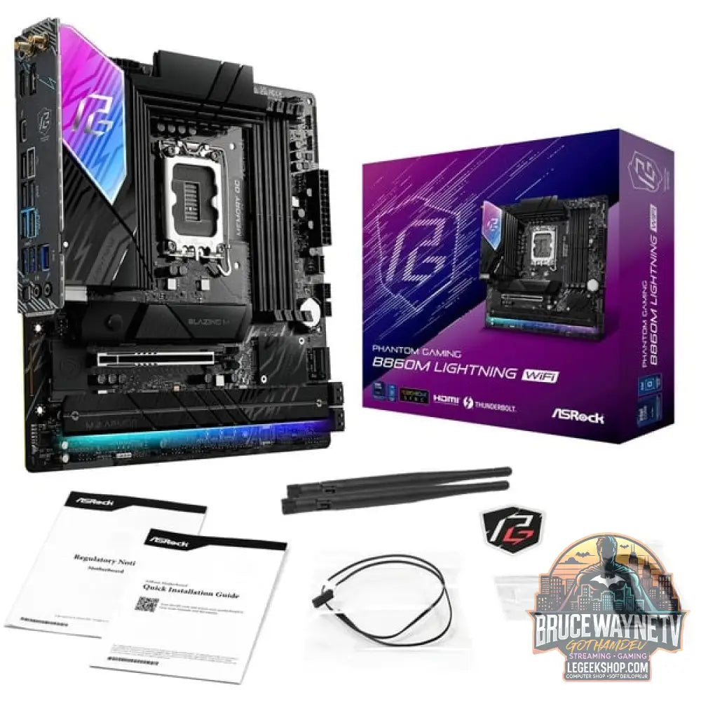 ASRock B860M Lightning WiFi, carte mère - ASRock - vue 8
