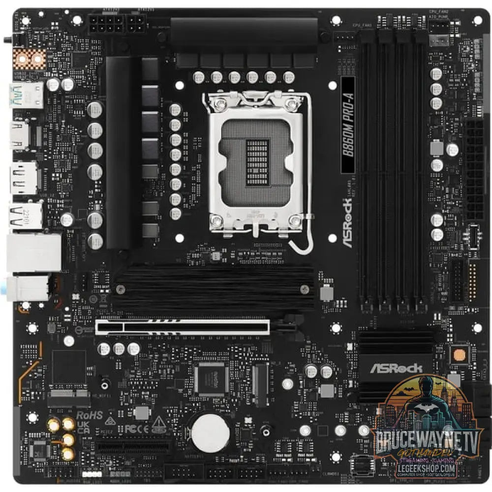 ASRock B860M Pro-A, carte mère - ASRock - vue 3