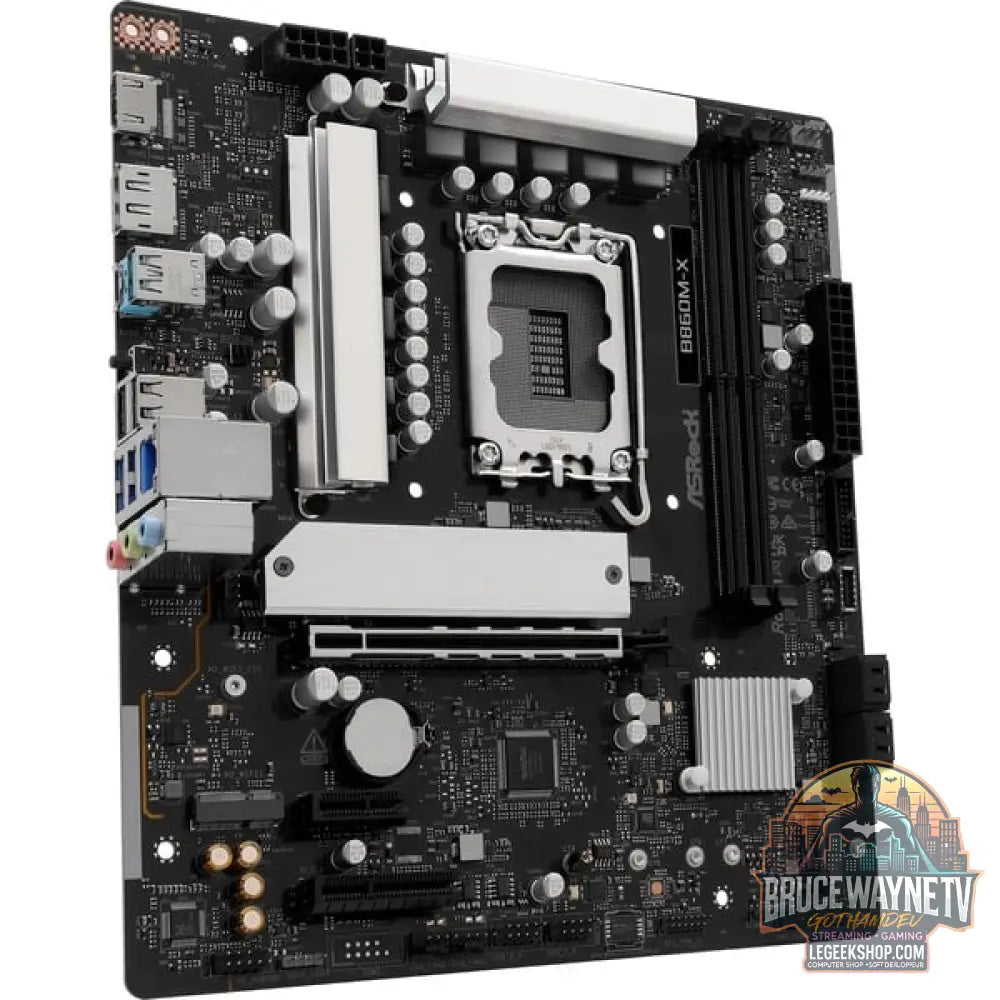 ASRock B860M-X, carte mère - ASRock - vue 2