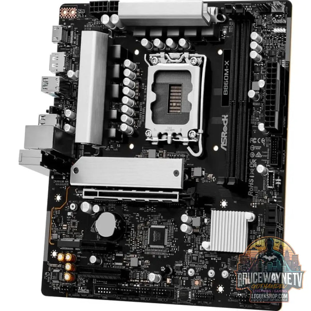 ASRock B860M-X, carte mère - ASRock - vue 6