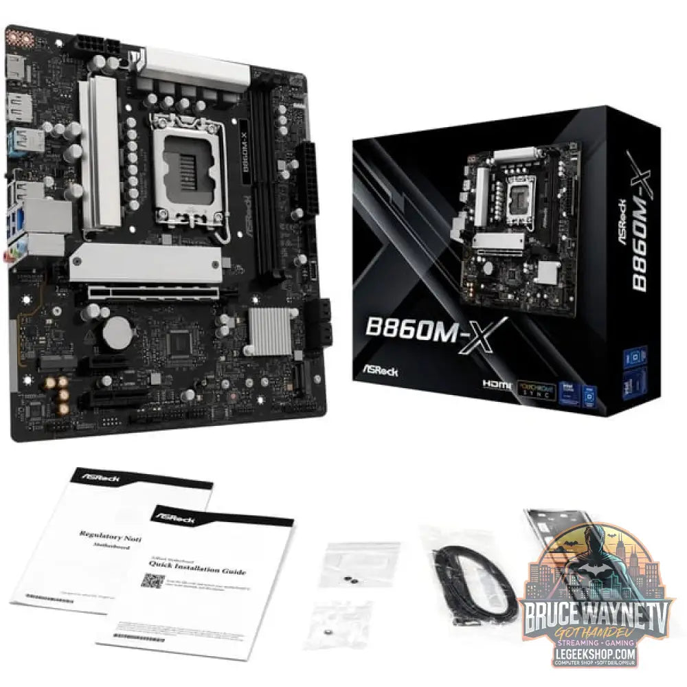 ASRock B860M-X, carte mère - ASRock - vue 8