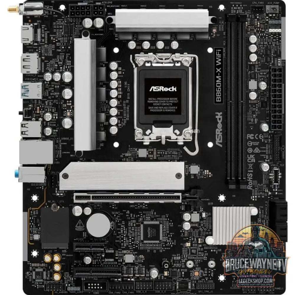 ASRock B860M-X WiFi, carte mère - ASRock - vue 4