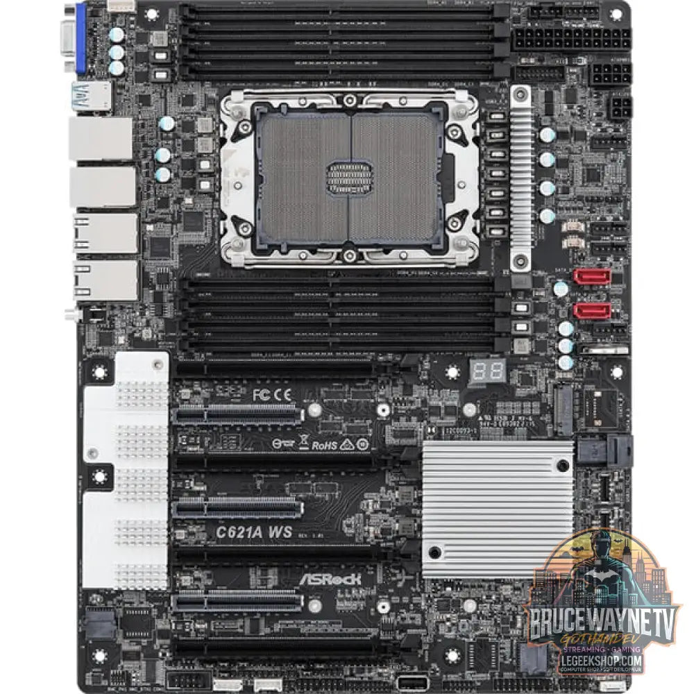 ASRock C621A WS, carte mère - ASRock - vue 2