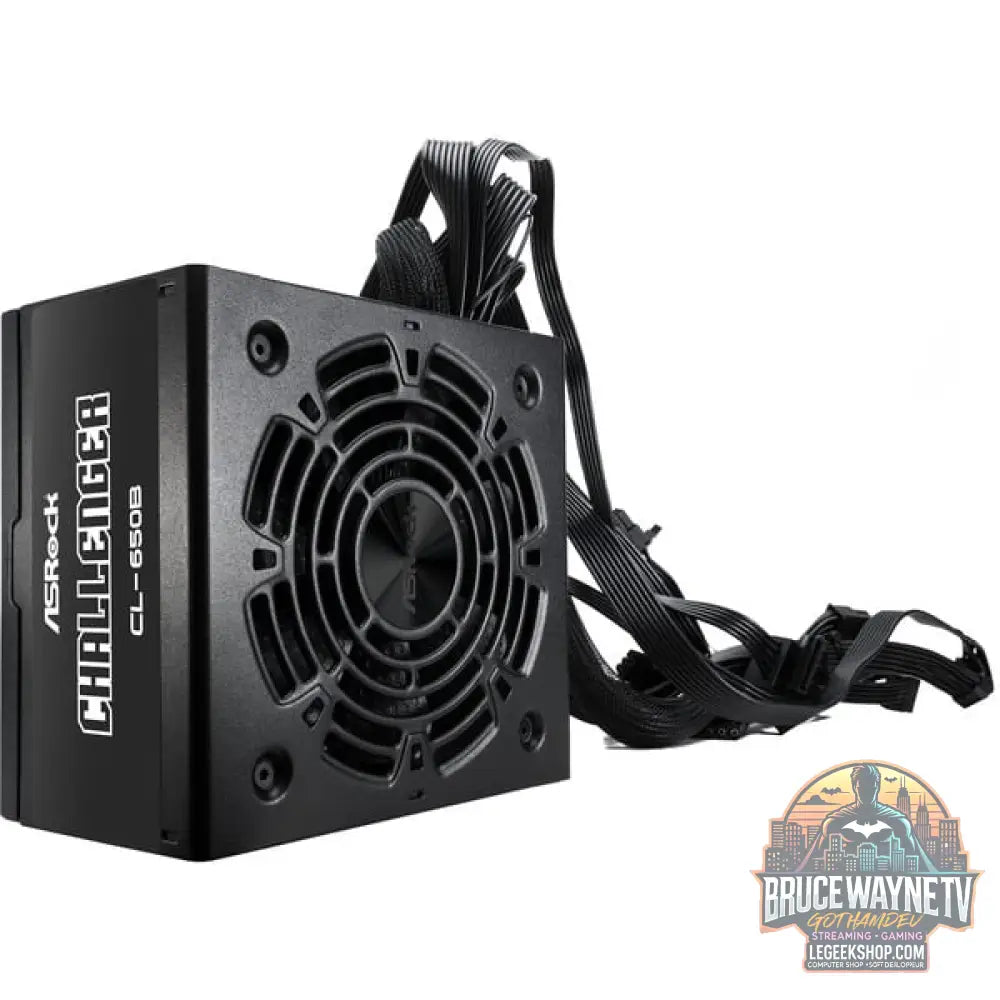 ASRock Challenger CL-650B 650W, alimentation PC - ASRock - vue 2
