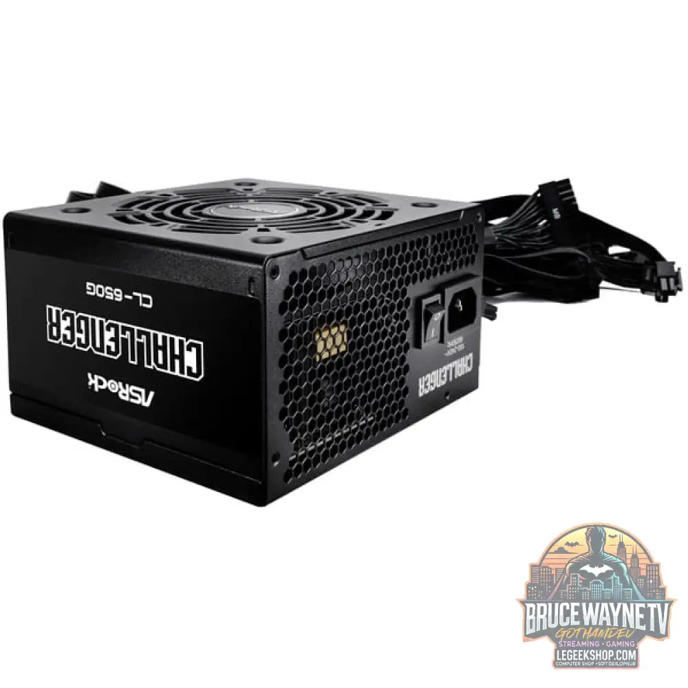 ASRock Challenger CL-650G 650W, alimentation PC - ASRock - vue 3