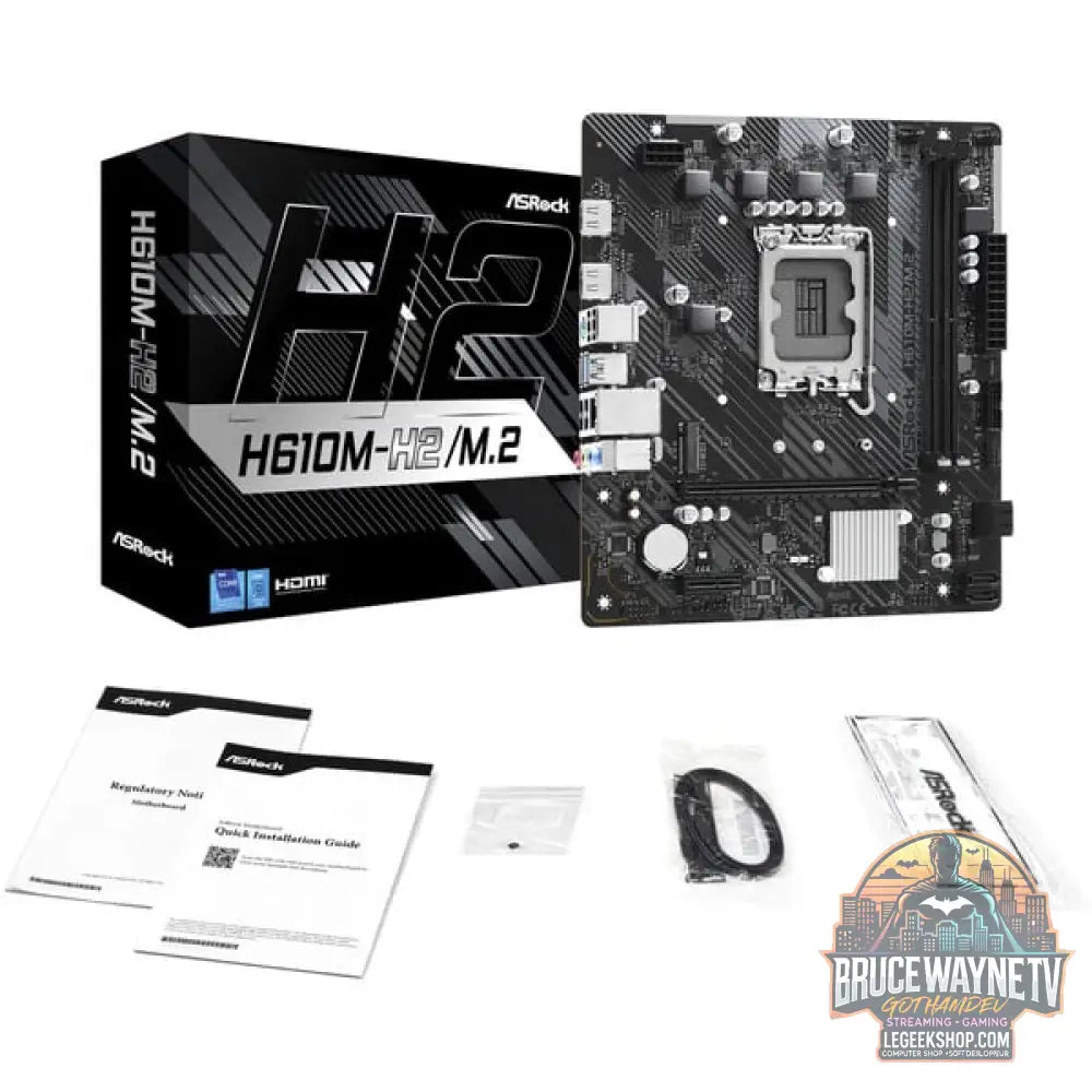 ASRock H610M-H2/M.2, carte mère - ASRock - vue 7