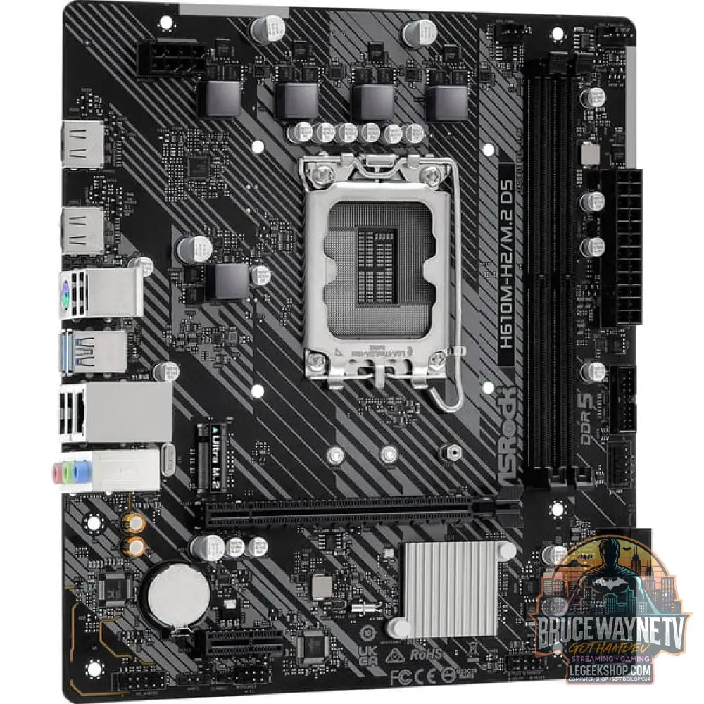 ASRock H610M-H2/M.2 D5, carte mère - ASRock - vue 2