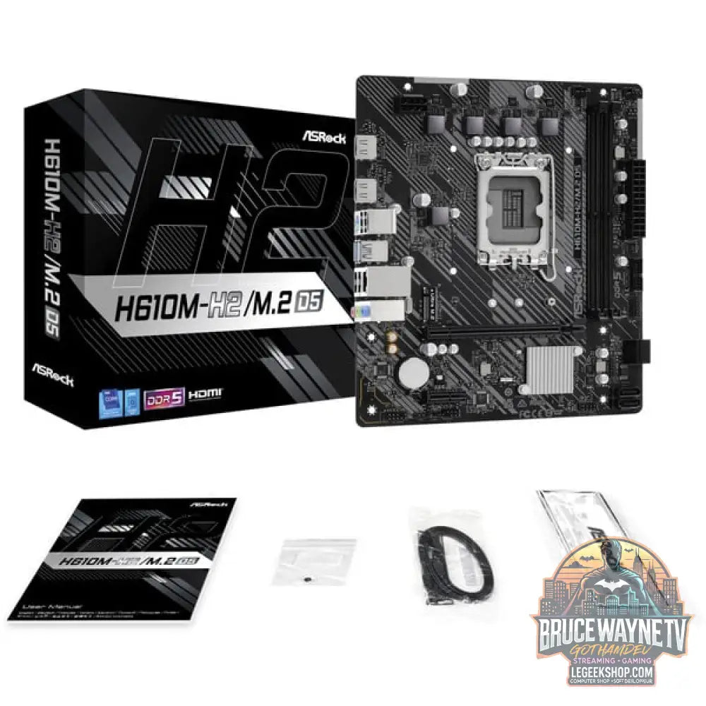 ASRock H610M-H2/M.2 D5, carte mère - ASRock - vue 7