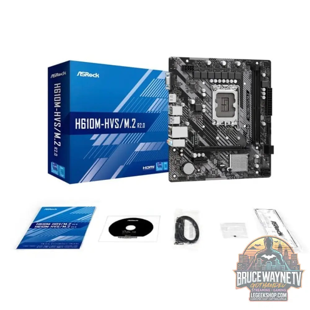 ASRock H610M-HVS/M.2 R2.0, carte mère - ASRock - vue 7