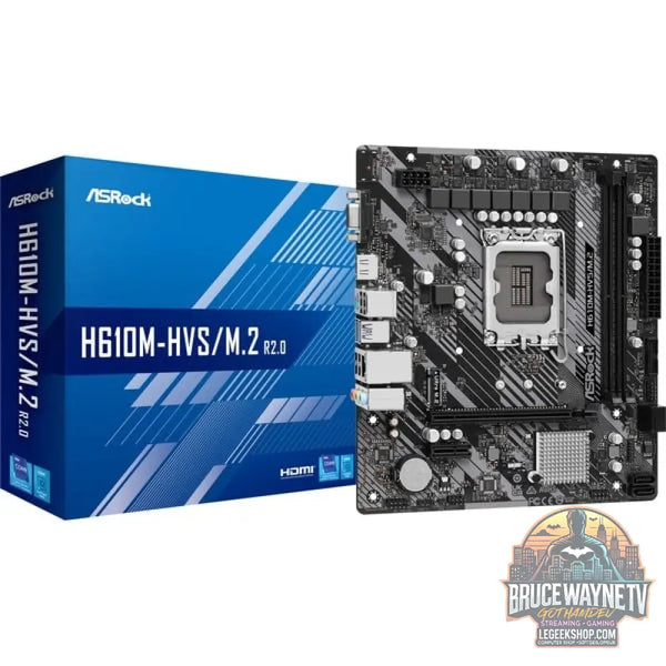 ASRock H610M-HVS/M.2 R2.0, carte mère - ASRock