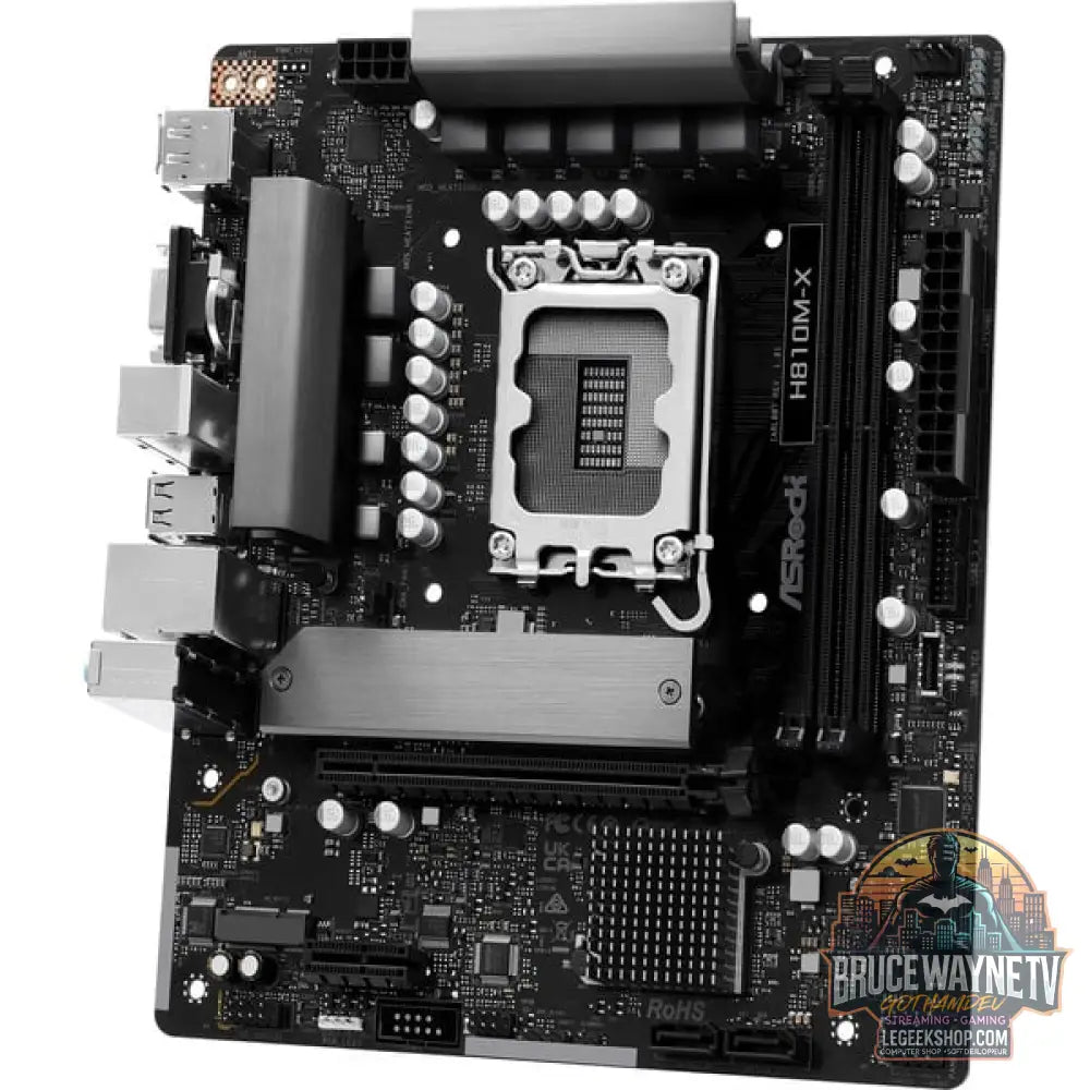 ASRock H810M-X, carte mère - ASRock - vue 4