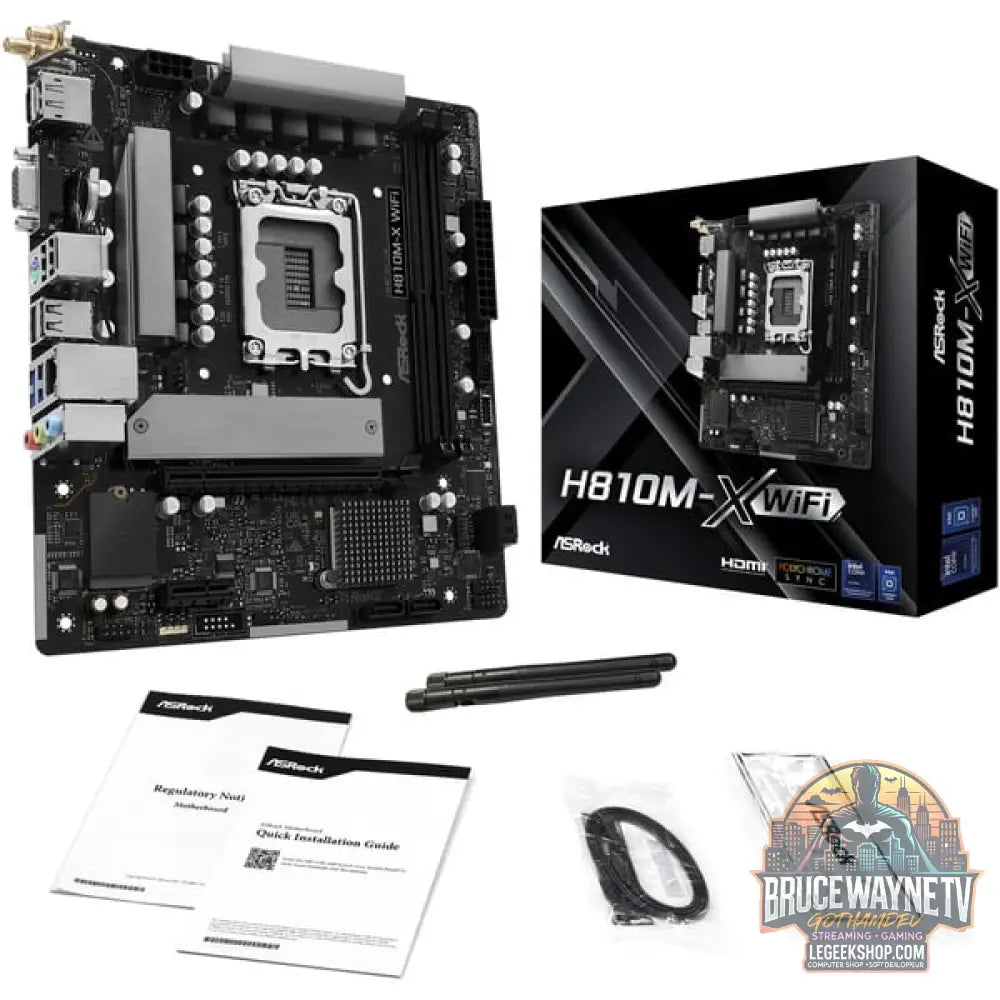 ASRock H810M-X WIFI, carte mère - ASRock - vue 7