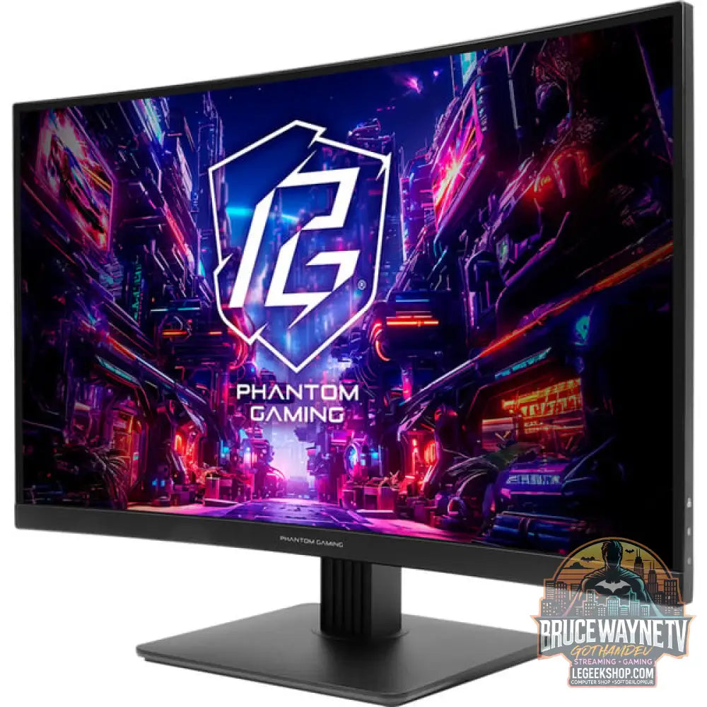 ASRock PG27QRT1B, Gaming-Monitor - vue 3