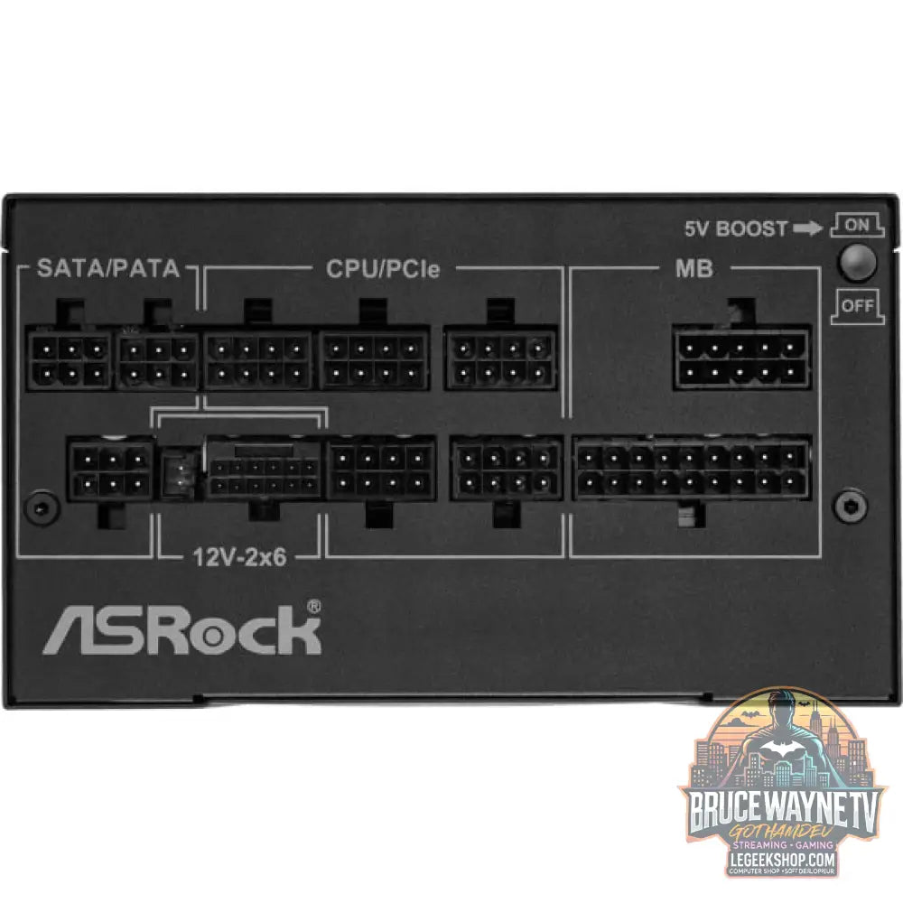 ASRock Phantom Gaming PG-1000G, alimentation PC - ASRock - vue 9