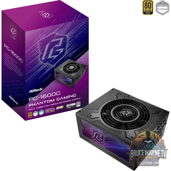 ASRock ASRock Phatom Gaming PG-1600G 1600W Gold, alimentation PC - ASRock