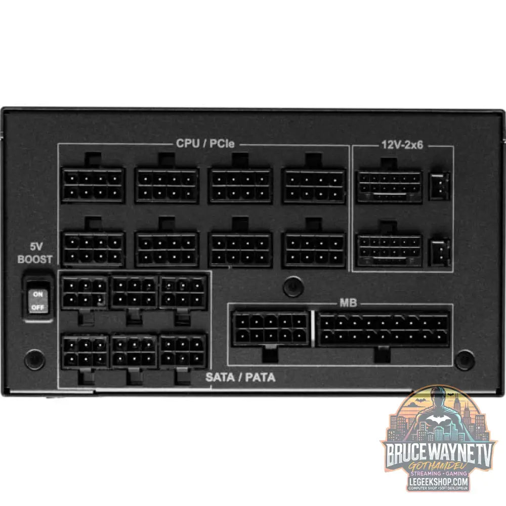 ASRock ASRock Phatom Gaming PG-1600G 1600W Gold, alimentation PC - ASRock - vue 9