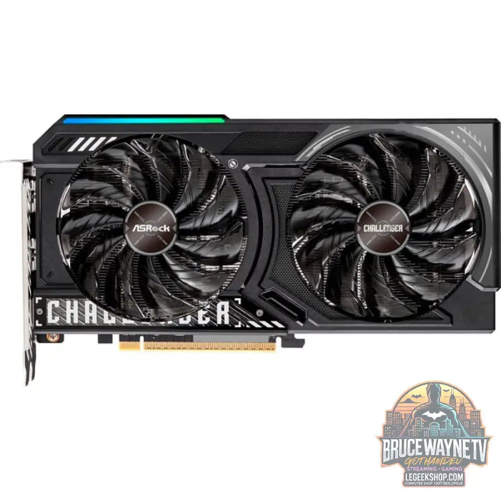 ASRock Radeon RX 9060 XT CHALLENGER OC 16GB, carte graphique - ASRock - vue 2