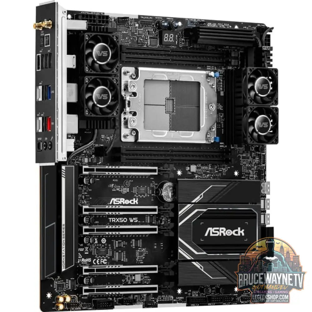 ASRock TRX50 WS, carte mère - ASRock - vue 3