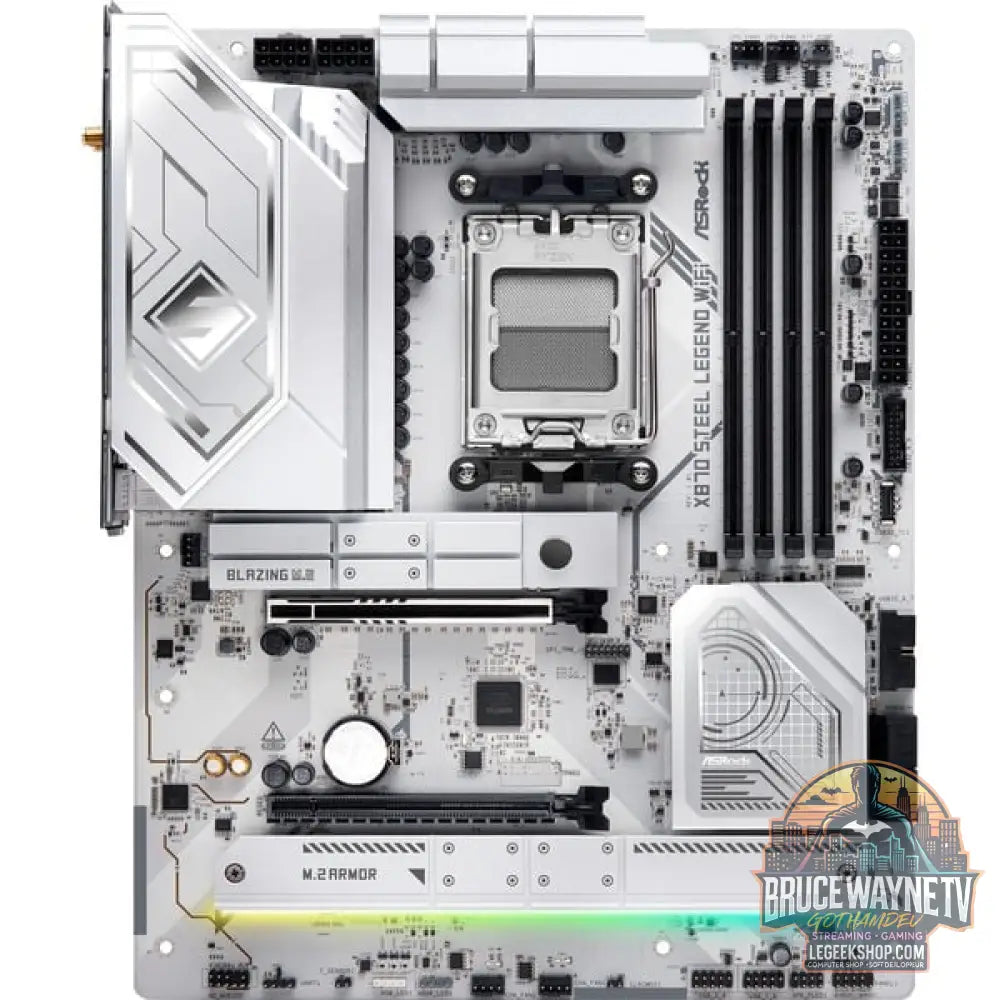 ASRock X870 Steel Legend WiFi, carte mère - ASRock - vue 2